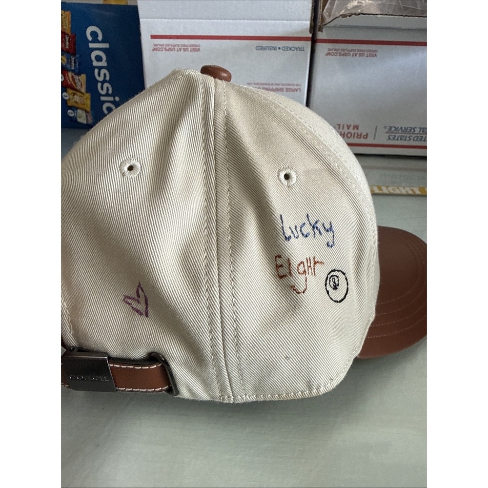 Coach Diary Script Baseball Cap Used - Picture 4 of 6